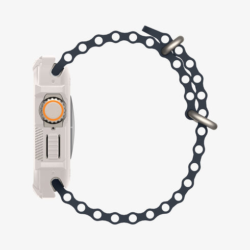 ACS05456 - Apple Watch Series (Apple Watch (49mm)) in matte black showing the front